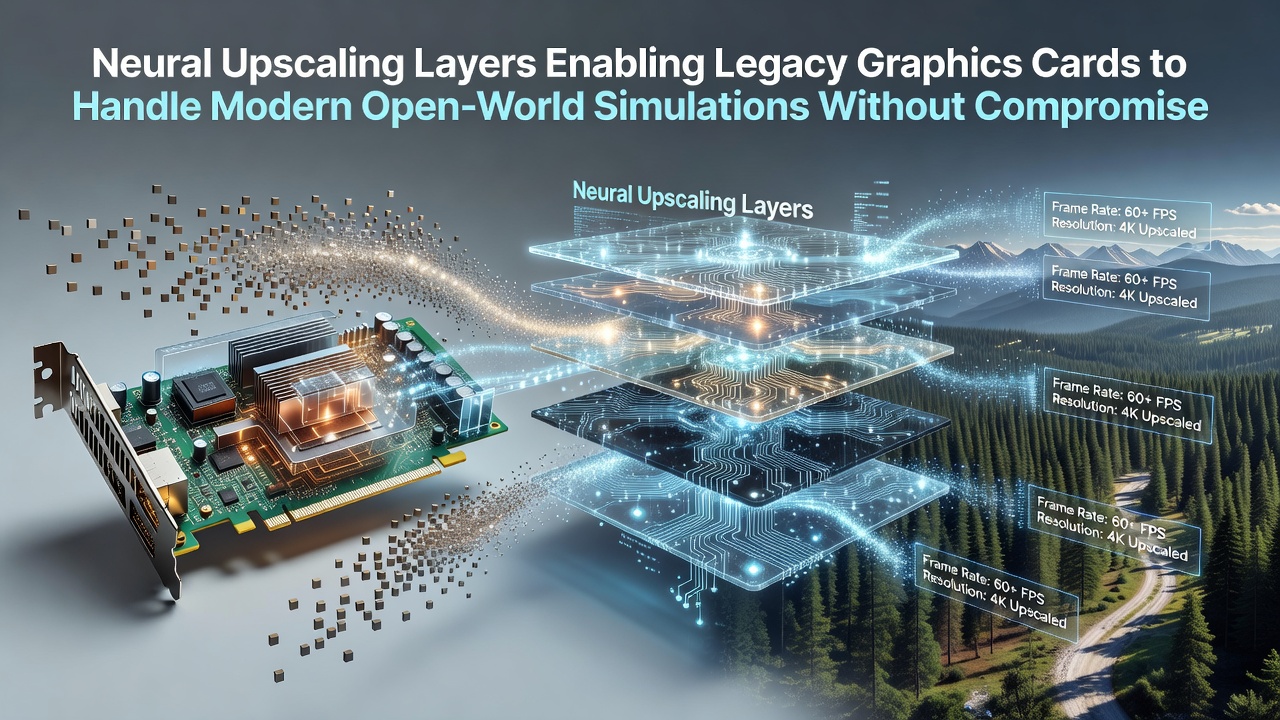 Close-up of neural network processing pipeline on legacy GPU hardware